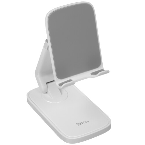 Купить Держатель настольный Hoco HD8 Blackfish белый  9237393. Характеристики, отзывы и цены в Донецке