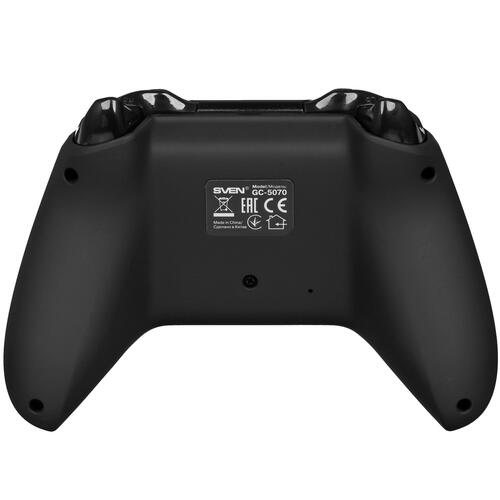 Купить Геймпад беспроводной SVEN GC-5070 черный  1309009. Характеристики, отзывы и цены в Донецке