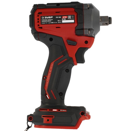 Купить Гайковерт Зубр ГБУ-500 LMS 20V  , Без ЗУ, Без АКБ  9281331. Характеристики, отзывы и цены в Донецке