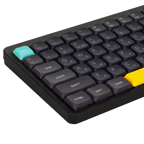 Купить Клавиатура проводная + беспроводная Nuphy AIR75v2  9192139. Характеристики, отзывы и цены в Донецке