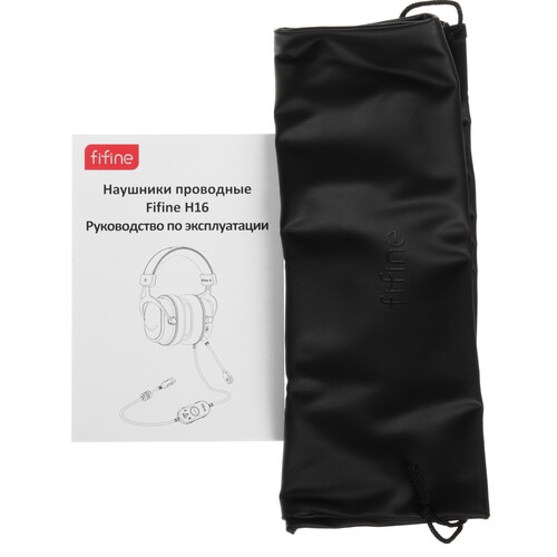 Купить Проводные наушники Fifine H16 белый 2025  5617949. Характеристики, отзывы и цены в Донецке