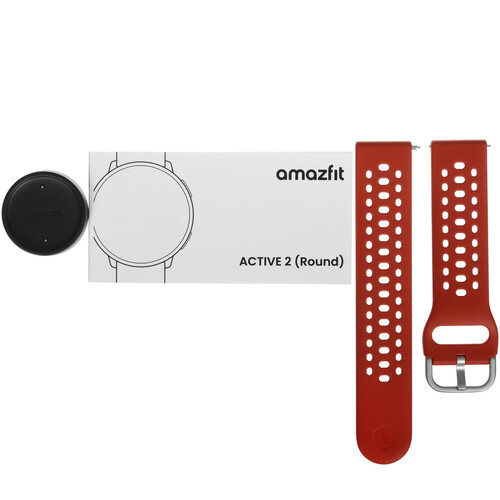 Купить Смарт-часы Amazfit Active 2 Premium + доп. ремешок  5616842. Характеристики, отзывы и цены в Донецке