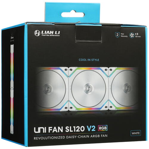 Купить Комплект вентиляторов LIAN LI UNI FAN SL V2 120  5080447. Характеристики, отзывы и цены в Донецке