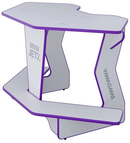Купить Стол компьютерный VMMGAME JETXmini LIGHT белый/фиолетовый  9115369. Характеристики, отзывы и цены в Донецке