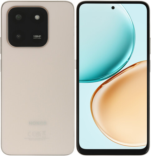 Купить 6.77" Смартфон HONOR X7d 128 ГБ золотистый  5636937. Характеристики, отзывы и цены в Донецке