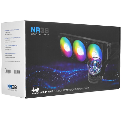 Купить Система охлаждения InWin NR36 черная  5615555. Характеристики, отзывы и цены в Донецке