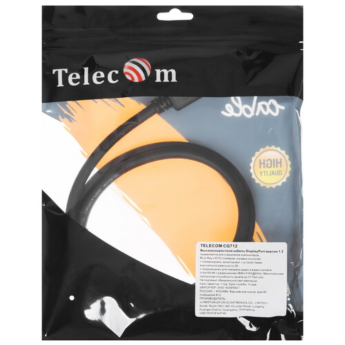 Купить Кабель  Telecom DisplayPort - DisplayPort, 1 м  9167398. Характеристики, отзывы и цены в Донецке