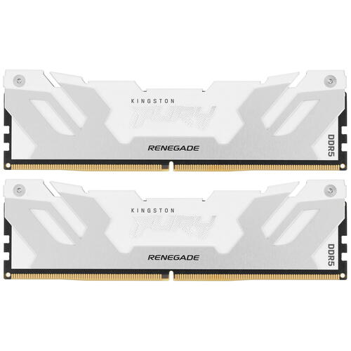 Купить Оперативная память Kingston Fury Renegade White [KF564C32RWK2-32] 32 ГБ  5406028. Характеристики, отзывы и цены в Донецке