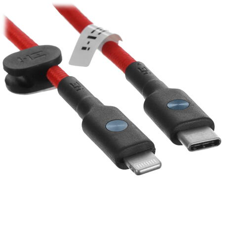 Купить Кабель круглый ZMI Lightning 8-pin MFI - USB Type-C красный 1.5 м  5099594. Характеристики, отзывы и цены в Донецке