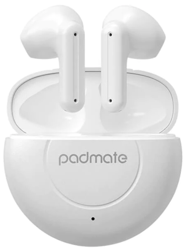 Купить Наушники TWS Padmate S18 белый  9908860. Характеристики, отзывы и цены в Донецке