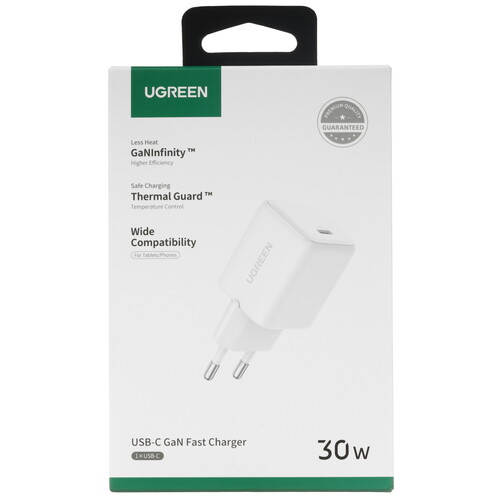 Купить Сетевое зарядное устройство Ugreen X513 белый  5626003. Характеристики, отзывы и цены в Донецке