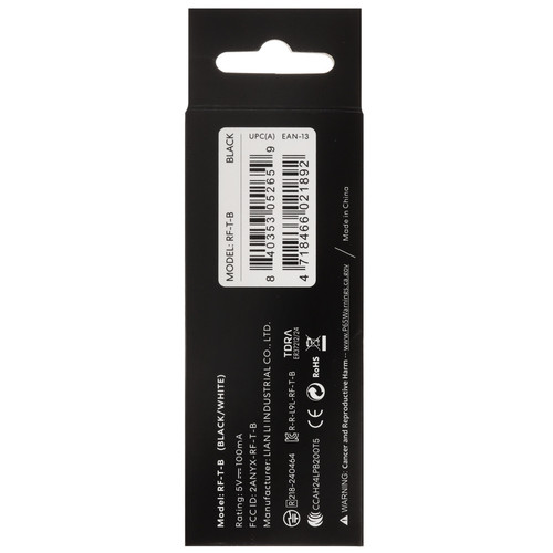 Купить Контроллер подсветки LIAN LI L-Wireless Controller [G89.RF-T-B.R2]  5682834. Характеристики, отзывы и цены в Донецке