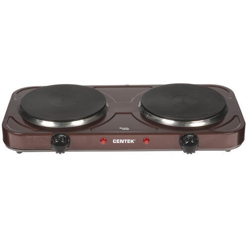 Купить Плита компактная электрическая Centek CT-1507 коричневый  8164597. Характеристики, отзывы и цены в Донецке