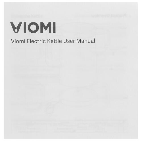 Купить Электрочайник Viomi Mechanical Kettle белый  4814292. Характеристики, отзывы и цены в Донецке