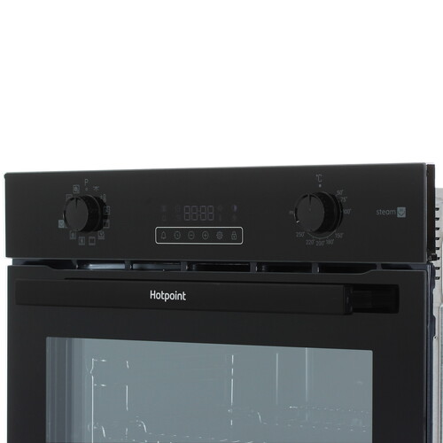 Купить Электрический духовой шкаф Hotpoint HSTF 1231 JSAH BLG черный  9231959. Характеристики, отзывы и цены в Донецке