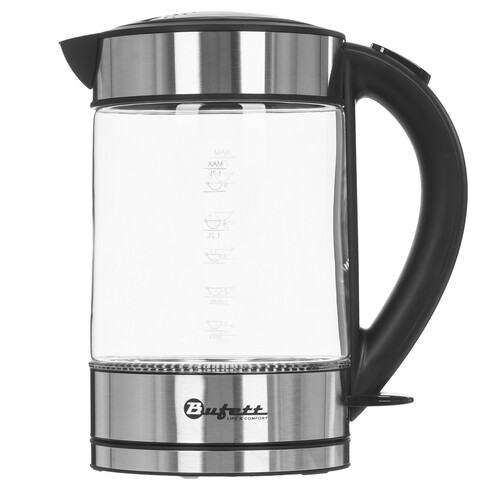 Купить Электрочайник Bufett LKT 293G серебристый  9226557. Характеристики, отзывы и цены в Донецке