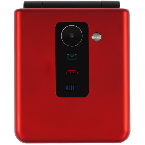 Купить Сотовый телефон BQ 2456 Pocket красный/черный  9173475. Характеристики, отзывы и цены в Донецке