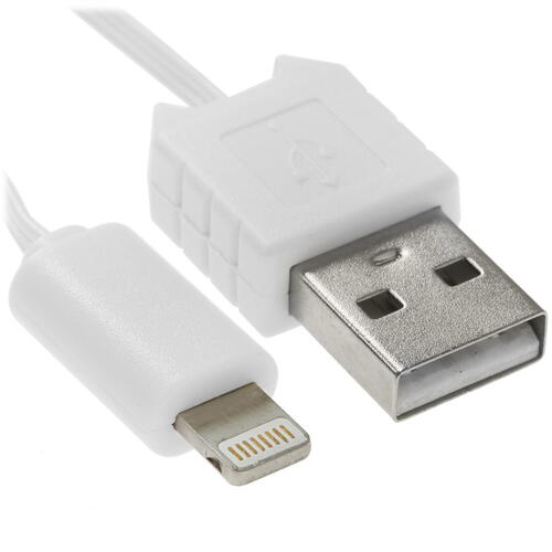 Купить Кабель автосмотка FinePower Lightning 8-pin - USB 2.0 Type-A белый 0.75 м  4834233. Характеристики, отзывы и цены в Донецке
