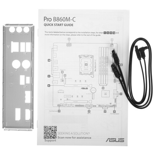 Купить Материнская плата ASUS Pro B860M-C-CSM  5637225. Характеристики, отзывы и цены в Донецке
