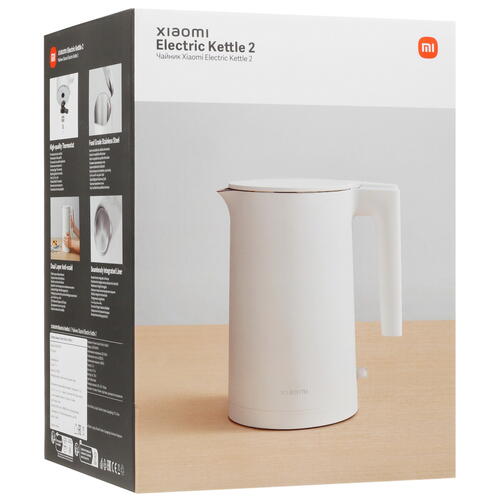 Купить Электрочайник Xiaomi Electric Kettle 2 (EU version) белый  5041406. Характеристики, отзывы и цены в Донецке