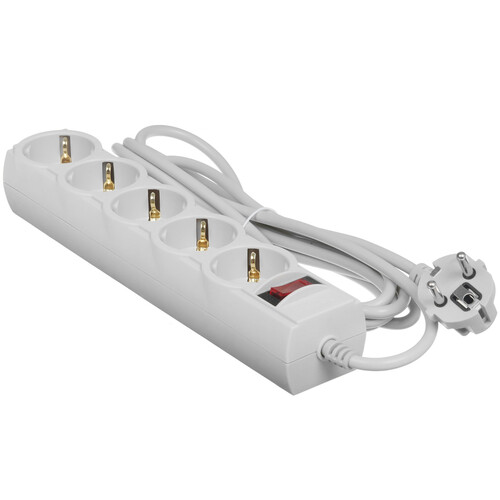 Купить Сетевой фильтр Perfeo POWERX PF_A4717 серый  9172307. Характеристики, отзывы и цены в Донецке