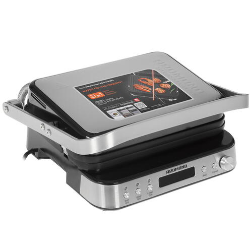 Купить Гриль Redmond SteakMaster RGM-M819D серебристый  5348098. Характеристики, отзывы и цены в Донецке