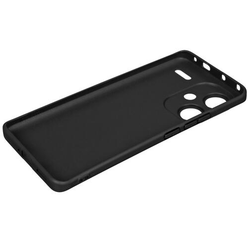 Купить Накладка  DF для Xiaomi Redmi Note 13 Pro+ черный  5435657. Характеристики, отзывы и цены в Донецке