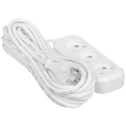 Купить Удлинитель Smartbuy SBE-10-3-10-N белый  9192901. Характеристики, отзывы и цены в Донецке