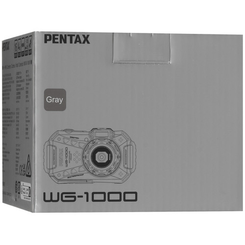 Купить Компактный фотоаппарат PENTAX WG-1000 серый  5667773. Характеристики, отзывы и цены в Донецке