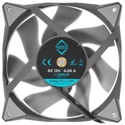 Купить Вентилятор Iceberg Thermal IceGALE 120mm [ICEGALE12-B0A]  4762868. Характеристики, отзывы и цены в Донецке