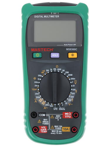 Купить Мультиметр Mastech MS8360C  1128029. Характеристики, отзывы и цены в Донецке