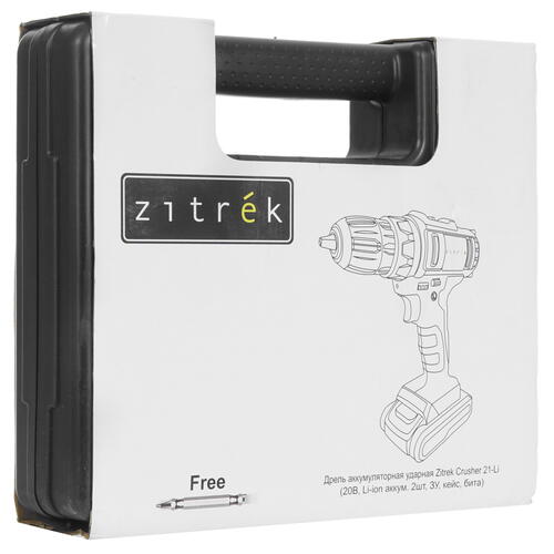 Купить Дрель-шуруповерт Zitrek Crusher 21-Li  5355770. Характеристики, отзывы и цены в Донецке