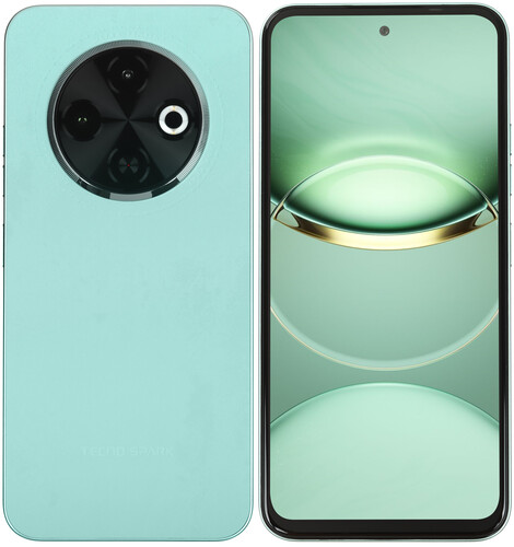 Купить 6.67" Смартфон Tecno SPARK 30C 128 ГБ зеленый  5492012. Характеристики, отзывы и цены в Донецке