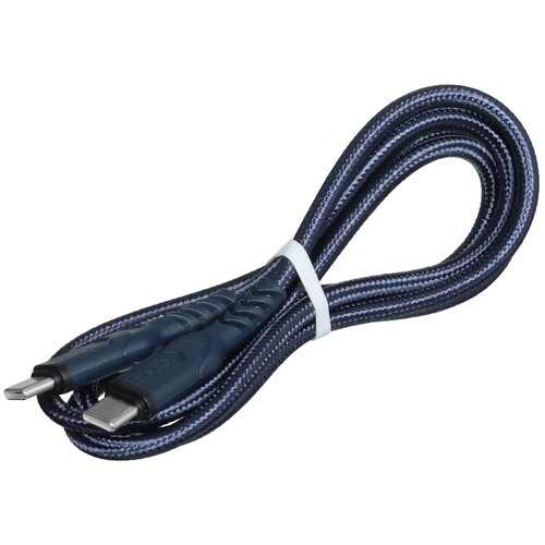 Купить Кабель круглый Hoco USB Type-C - USB Type-C синий 1 м  5474991. Характеристики, отзывы и цены в Донецке