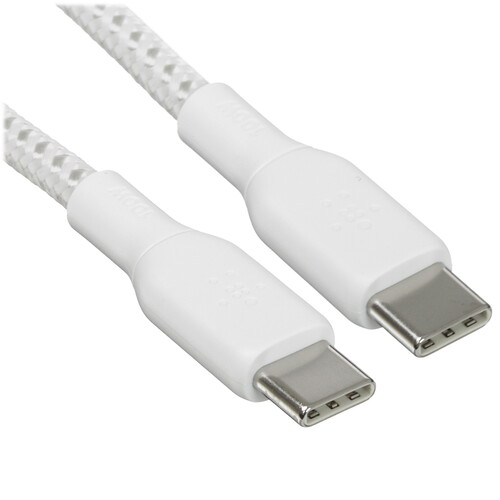 Купить Кабель круглый Belkin USB Type-C - USB Type-C белый 2 м  5605603. Характеристики, отзывы и цены в Донецке