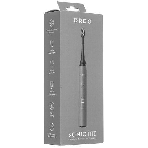 Купить Электрическая зубная щетка Ordo Sonic Lite-G серый  9132063. Характеристики, отзывы и цены в Донецке