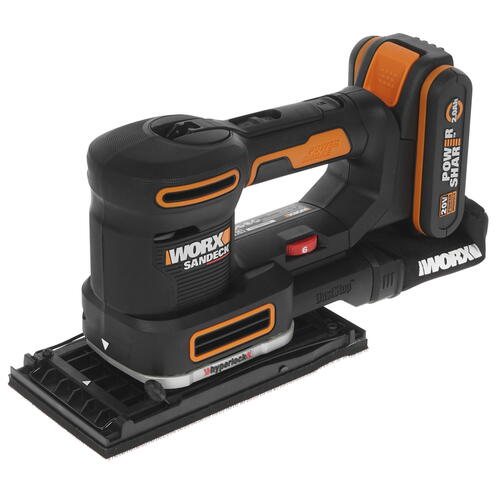 Купить Виброшлифовальная машина Worx WX820 PowerShare 20V  8143020. Характеристики, отзывы и цены в Донецке