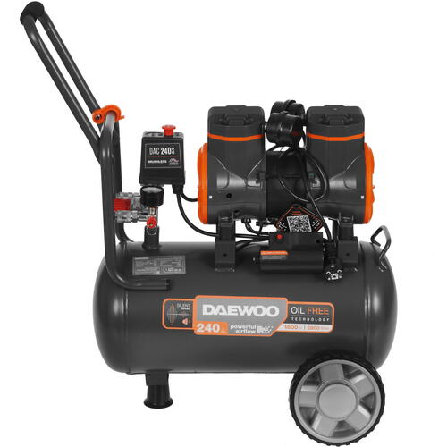 Купить Компрессор поршневой безмасляный Daewoo DAC 240S  5412917. Характеристики, отзывы и цены в Донецке
