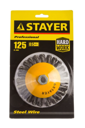 Купить Щетка Stayer 35135-125  8168972. Характеристики, отзывы и цены в Донецке