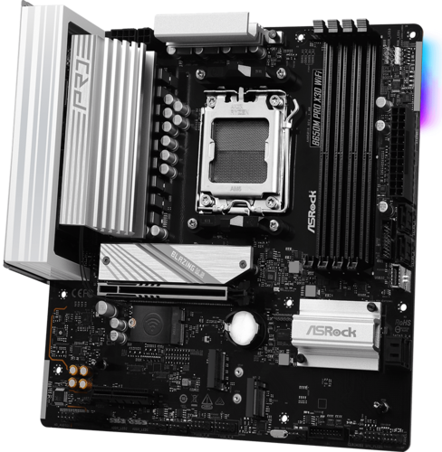 Купить Материнская плата ASRock B650M Pro X3D WiFi  5637078. Характеристики, отзывы и цены в Донецке