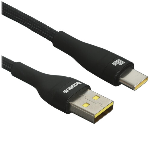 Купить Кабель круглый Baseus USB Type-C - USB 2.0 Type-A черный 2 м  5482558. Характеристики, отзывы и цены в Донецке