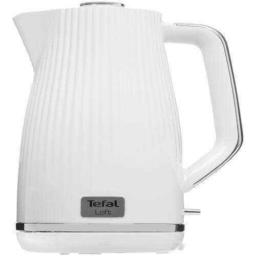 Купить Электрочайник Tefal KO250130 белый  8199284. Характеристики, отзывы и цены в Донецке