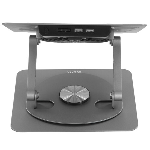 Купить Охлаждающая подставка Digma D-NCP170-1xRGB110-360 серебристый  9300791. Характеристики, отзывы и цены в Донецке