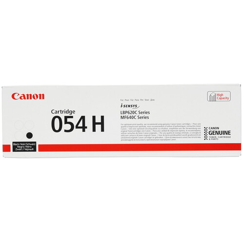 Купить Картридж лазерный Canon 054H Bk черный  4701425. Характеристики, отзывы и цены в Донецке
