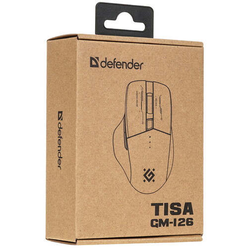 Купить Мышь беспроводная Defender TISA GM-126  белый  9095571. Характеристики, отзывы и цены в Донецке