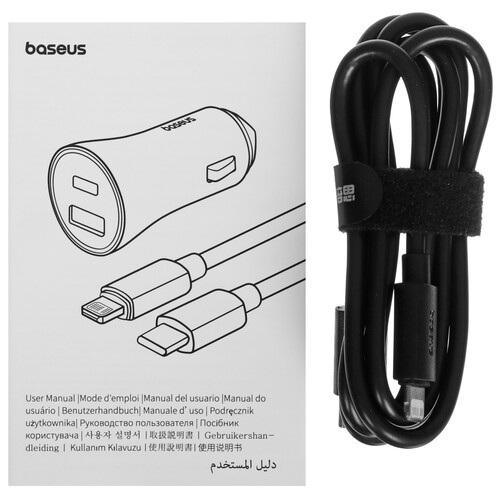 Купить Автомобильное ЗУ Baseus Magic Series черный  9228302. Характеристики, отзывы и цены в Донецке
