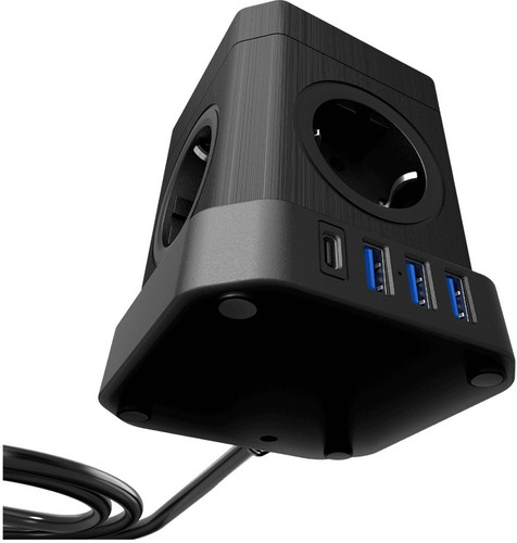Купить Сетевой фильтр AGNI TP-VE4U5E-C-W черный  9289290. Характеристики, отзывы и цены в Донецке