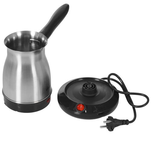Купить Электрическая турка Endever Costa-1009 серебристый  9014972. Характеристики, отзывы и цены в Донецке