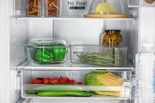 Купить Холодильник с морозильником  Nordfrost RFC 390D NFGW белый  9069206. Характеристики, отзывы и цены в Донецке