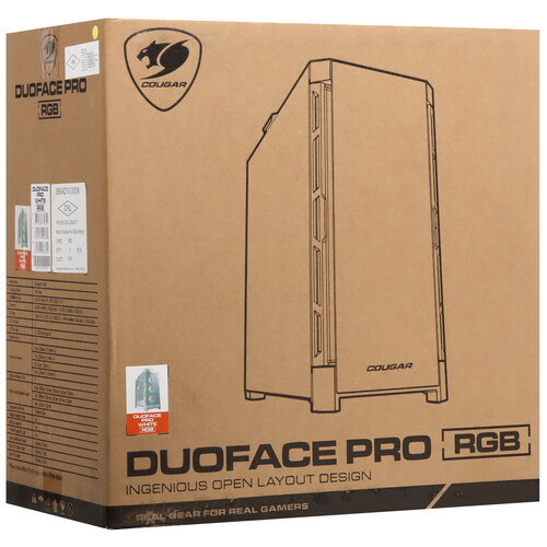 Купить Корпус Cougar Duoface Pro RGB  5625383. Характеристики, отзывы и цены в Донецке
